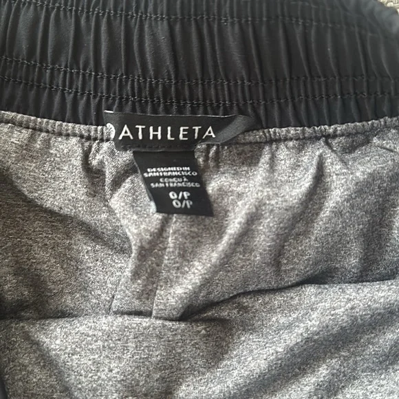 Black Athleta women’s lined joggers - Picture 2 of 3